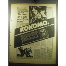 1975 Kokomo Album Ad - The most exciting new export England has to offer