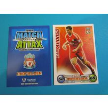 Xabi Alonso - Liverpool - Match Attax 2008/09 Football Card