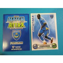 John Utaka - Portsmouth - Match Attax 2008/09 Football Card