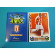 Liam Lawrence - Stoke City - Match Attax 2008/09 Football Card