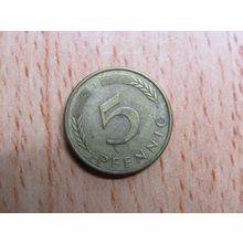 1979j 5 Pfennig Germany Coin