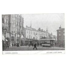 Cornhill, Ipswich, Suffolk, Postcard.