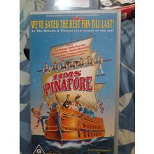 vhs video cassette tape hms pinafore with jon english
