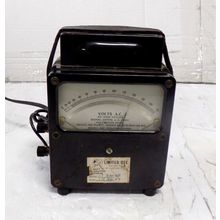 Vintage Signal Corps U.S. Army IS-185 Voltmeter A.C. 433 Untested