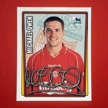 2001/2002 Merlin Premier League sticker #288 Michael Owen Liverpool