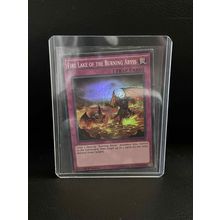 Fire Lake of the Burning Abyss - NECH-EN086 - Super Rare - 1st Edition The New C