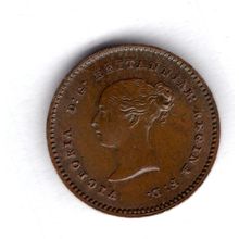 Great Britain. Victoria. Quarter Farthing 1852 AU+. dy16238