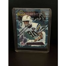 Shawn Jefferson [Refractor] #85 | 1995 Topps Finest Football Trading Card