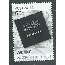 AUS 2013 60c 'AUSTRALIAN LEGENDS- AC/DC' FINE USED (EBID38-163)