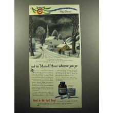 1946 Maxwell House Coffee Ad - White Christmas
