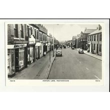 Yorkshire FEATHERSTONE Station Lane Postcard by Frith (FSE.35)