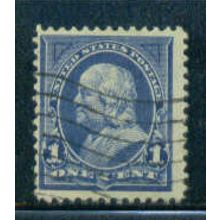 Used 264 1c Benjamin Franklin Just Clears M02832