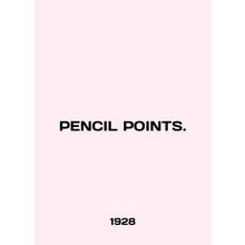 PENCIL POINTS. In English.