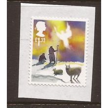 2015 GB, Christmas, Used SA Stamp on piece