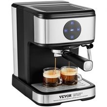 Espresso Machine, 15 Bar Coffee and Espresso Maker with Milk Frother Steam W...