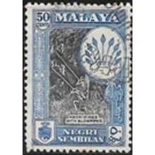 NEGRI SEMBILAN 1957/1963 SG 76 - fine used (o) - perf. 12.5