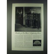 1946 Meissner 18th Century English Radio-Phonograph Ad - Matchless