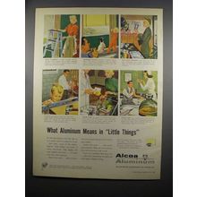 1953 Alcoa Aluminum Ad - In Little Things