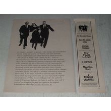 1960 Columbia Records Ad - Richard Rodgers, Mary Martin and Oscar Hammerstein