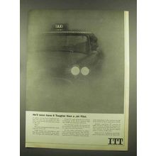1965 ITT Ad - He'll Have It Tougher Than a Jet Pilot