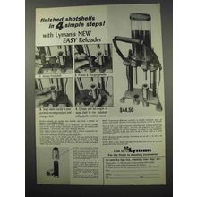 1965 Lyman Easy Reloader Ad - Finished Shotshells