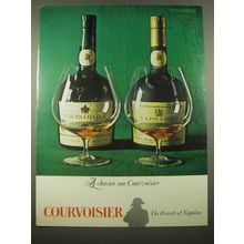 1966 Courvoisier Cognac Ad - A chacun con Courvoisier