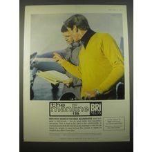1966 BRI-Nylon V-Neck Pullover by Pick Advertisement