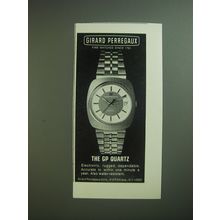 1974 Girard Perregaux GP Quartz Watch Advertisement