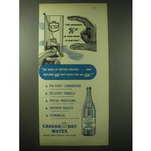 1948 Canada Dry Water Club Soda Ad - Be sure of better drinks
