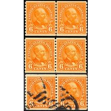 723, Pair - Line Pair And A Used Pair XF NH GEMS Cat $115.70 - Stuart Katz