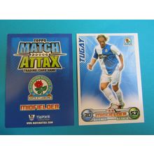 Tugay - Blackburn Rovers - Match Attax 2008/09 Football Card