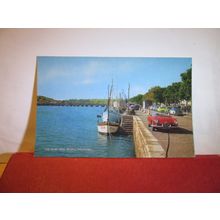 QUAY & BRIDGE, BIDEFORD, DEVON unused postcard by Salmon dated 1984 =