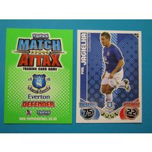 131. Phil Jagielka - Everton - Match Attax 2010/11 Football Card EF1