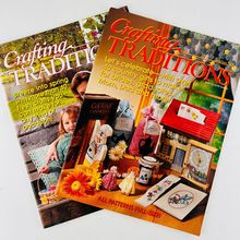 Crafting Traditions Magazine Vintage 2 Issue Lot 1990s