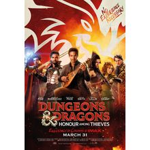 Dungeons & Dragons_ Honor Among Thieves (2023)_10 Movie Film Poster Canvas iconi