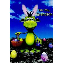 For You Grandson - Easter Greeting Card - 22898