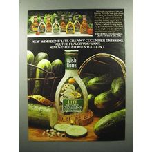 1980 Wish Bone Lite Creamy Cucumber Dressing Ad