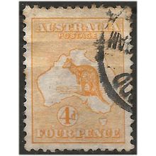 Australia 1913 SG6 4d Orange Good/Fine Used .. ..