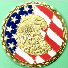 USAF Veteran. Challenge Coin. 1.50". 59b.