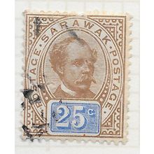 SARAWAK 1899 25c SG45 45 SG USED