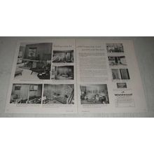 1954 United States Plywood Weldwood Paneling Ad