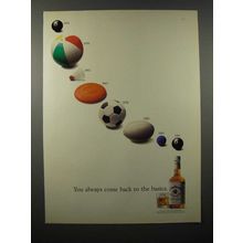 1991 Jim Beam Whiskey Ad - Come Back to the Basics