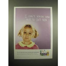 2005 Clorox Bleach Ad - How Not to Get Sick
