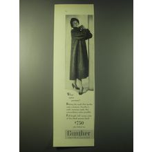 1948 Gunther Fur Coat Ad - What price persian?