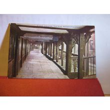 THE ROW, WATERGATE STREET, CHESTER unused antique postcard =