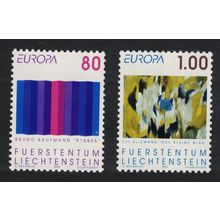 Liechtenstein Europa Contemporary Art 2v 1993 MNH SG#1049-1050