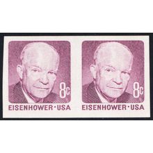 1402a, Mint NH 8¢ - Imperforate Pair Error - Stuart Katz