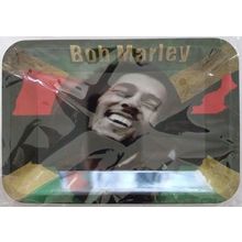 Bob Marley Rolling Tray 5" x 7" (Brand New)