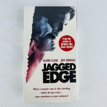 Jagged Edge VHS Video Tape New Factory Sealed Jeff Bridges, Glenn Close Thriller