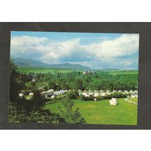 Postcard Scotland Perthsire Pitlochry Milton of Fonab Caravan site